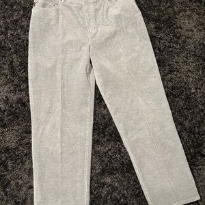 Lauren Jeans Co Ralph Lauren Gray Corduroy Pants Size 16